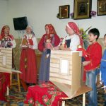 В младшей группе воскресной школы прошел фольклорный праздник
