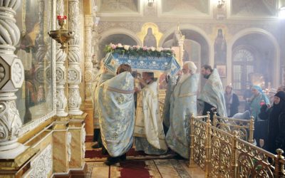 Чин Погребения Божией Матери. Фото