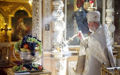 Праздник Преображения Господня в нашем храме. Фото.