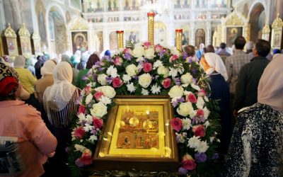 Литургия в день праздника Рождества Божией Матери. Фотоотчет