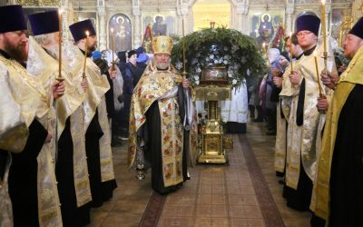 Рождество 2019. Всенощное бдение