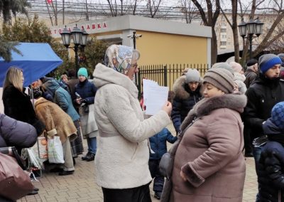 Просветительская акция в дни Богоявления.