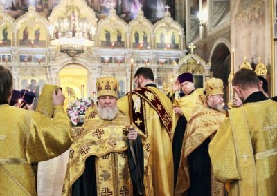 Поздравляем настоятеля храма с днем Ангела!