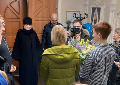 Поздравляем настоятеля храма с днем Ангела!