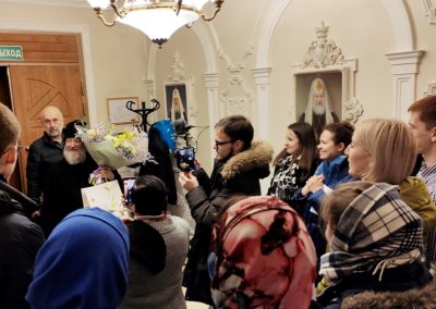 Поздравляем настоятеля храма с днем Ангела!