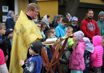 Состоялся молебен для учащихся воскресной школы