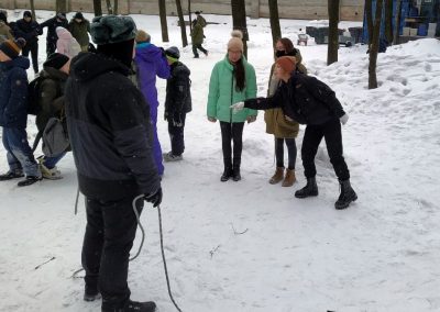 Команды воскресной школы нашего храма приняли участие в городской молодежной военно-исторической игре «Патриоты России».