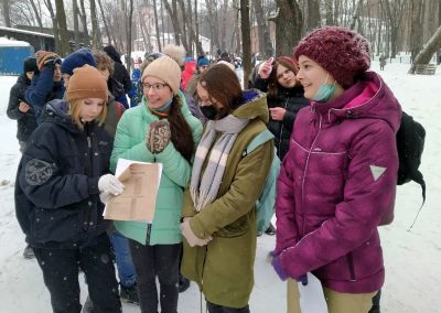 Команды воскресной школы нашего храма приняли участие в городской молодежной военно-исторической игре «Патриоты России».