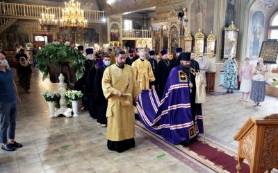 Архиерейское богослужение в день престольного праздника