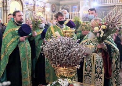 Праздник Входа Господня в Иерусалим. Фотоотчет