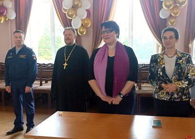 Клирик нашего храма посетил кадетские классы