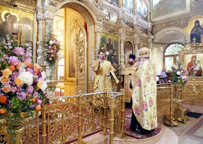 Неделя всех святых. Всенощное бдение (фото)