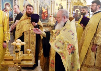 Неделя всех святых. Всенощное бдение (фото)