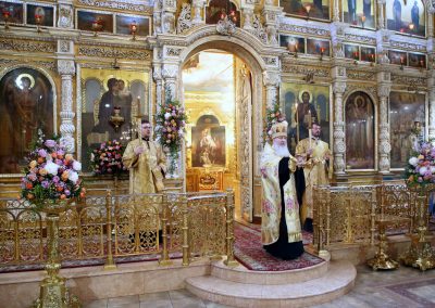 Неделя всех святых. Всенощное бдение (фото)