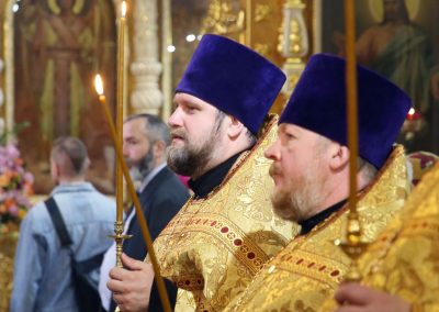 Неделя всех святых. Всенощное бдение (фото)