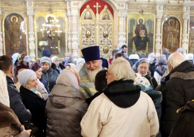 Епископ Парамон совершил Божественную литургию в день престольного праздника храма