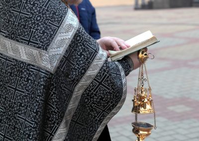 Освящение куличей