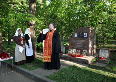 Состоялась акция «Возвращение имён Сестер Милосердия»