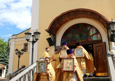 Престольный праздник Недели Всех Святых