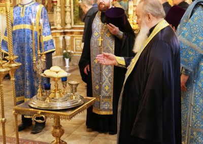 Богослужение в день престольного праздника в честь иконы Божией Матери “Всех скорбящих Радость”