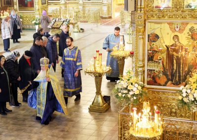 Богослужение в день престольного праздника в честь иконы Божией Матери “Всех скорбящих Радость”