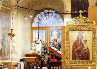 Богослужение в день престольного праздника в честь иконы Божией Матери “Всех скорбящих Радость”