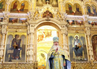 Богослужение в день престольного праздника в честь иконы Божией Матери “Всех скорбящих Радость”