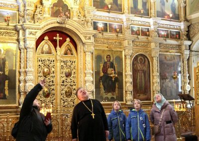 Прошла экскурсия для учащихся воскресной школы