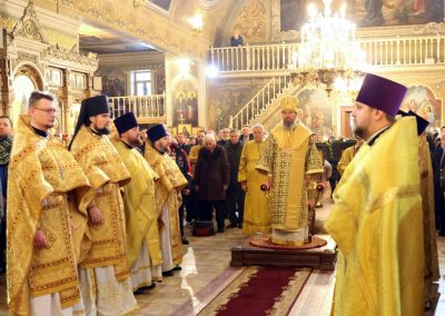 Состоялось архиерейское богослужение в нашем храме