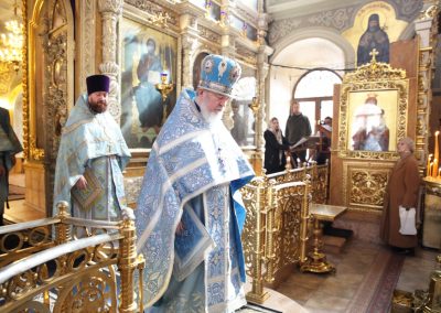 Божественная Лиутргия в праздник Благовещения Пресвятой Богородицы