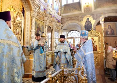 Божественная Лиутргия в праздник Благовещения Пресвятой Богородицы
