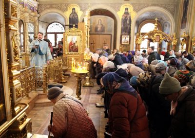 Божественная Лиутргия в праздник Благовещения Пресвятой Богородицы