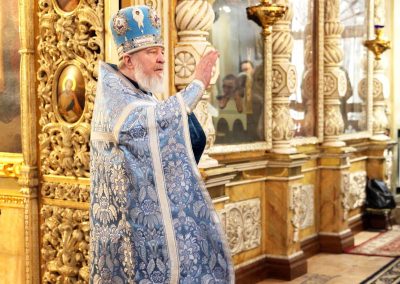 Божественная Лиутргия в праздник Благовещения Пресвятой Богородицы
