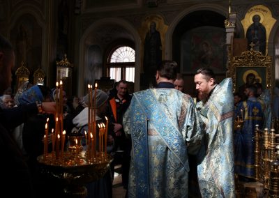 Божественная Лиутргия в праздник Благовещения Пресвятой Богородицы