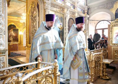 Божественная Лиутргия в праздник Благовещения Пресвятой Богородицы