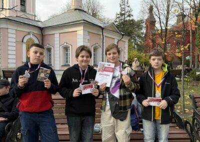 Поздравляем команду воскресной школы храма с призовым местом!